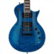 ESP LTD EC-1000 PIEZO See Thru Blue Elektro Gitar