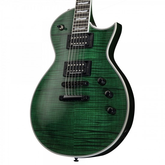 ESP LTD EC-1000 See Thru Green Elektro Gitar ESP LTD EC-1000 See Thru Green Elektro Gitar