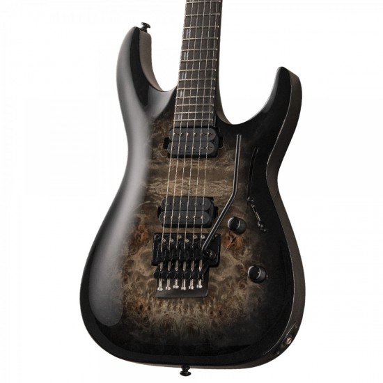LTD H-1001 Black Natural Burst Elektro Gitar