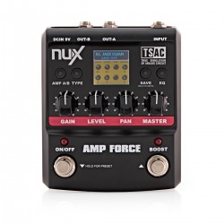 NUX AmpForce Drive ve Distortion Pedalı NUX AmpForce Drive ve Distortion Pedalı