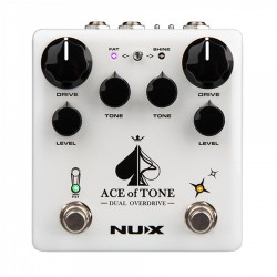 Nux Ace Of Tone Dual Overdrive Pedalı Nux Ace Of Tone Dual Overdrive Pedalı