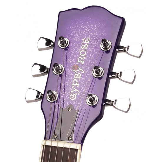 ELEKTRO GİTAR GYPSY ROSE SET (GIGBAG, STRAP, STICK